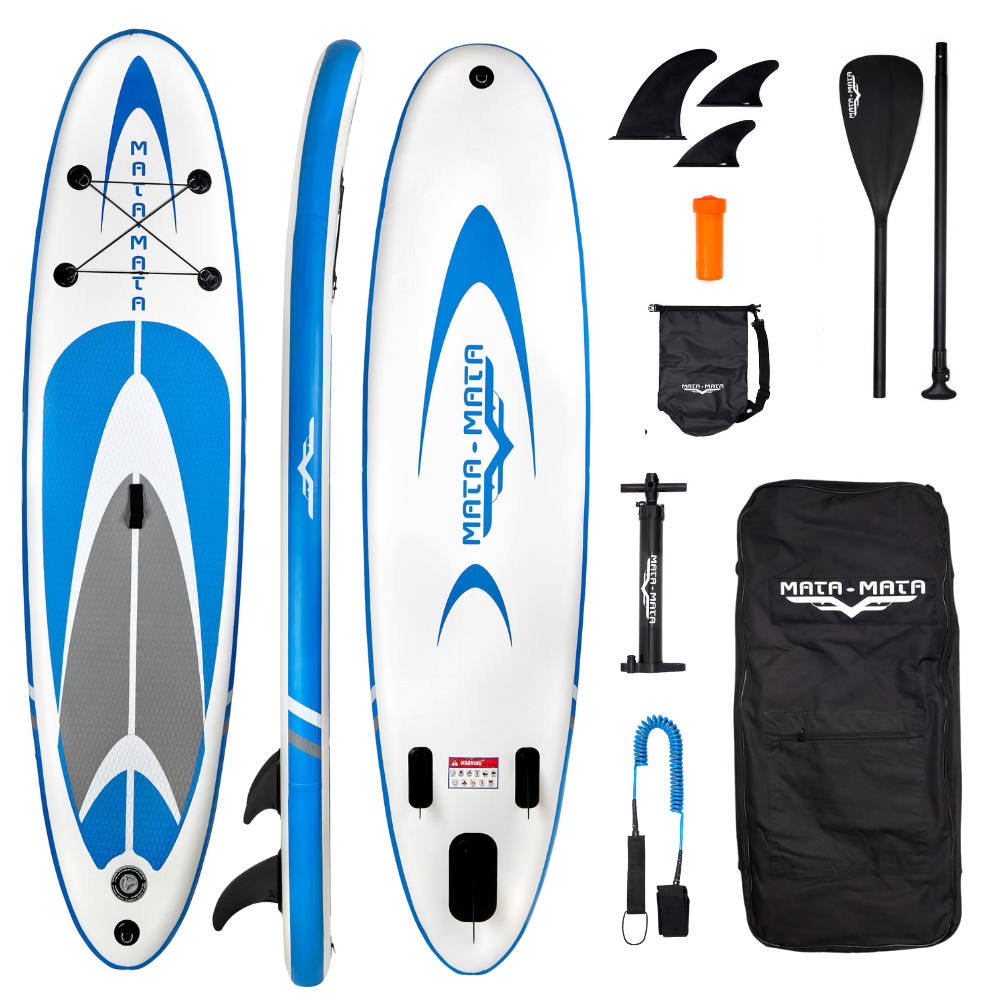 Blue Stream 10' paddle board with accessories